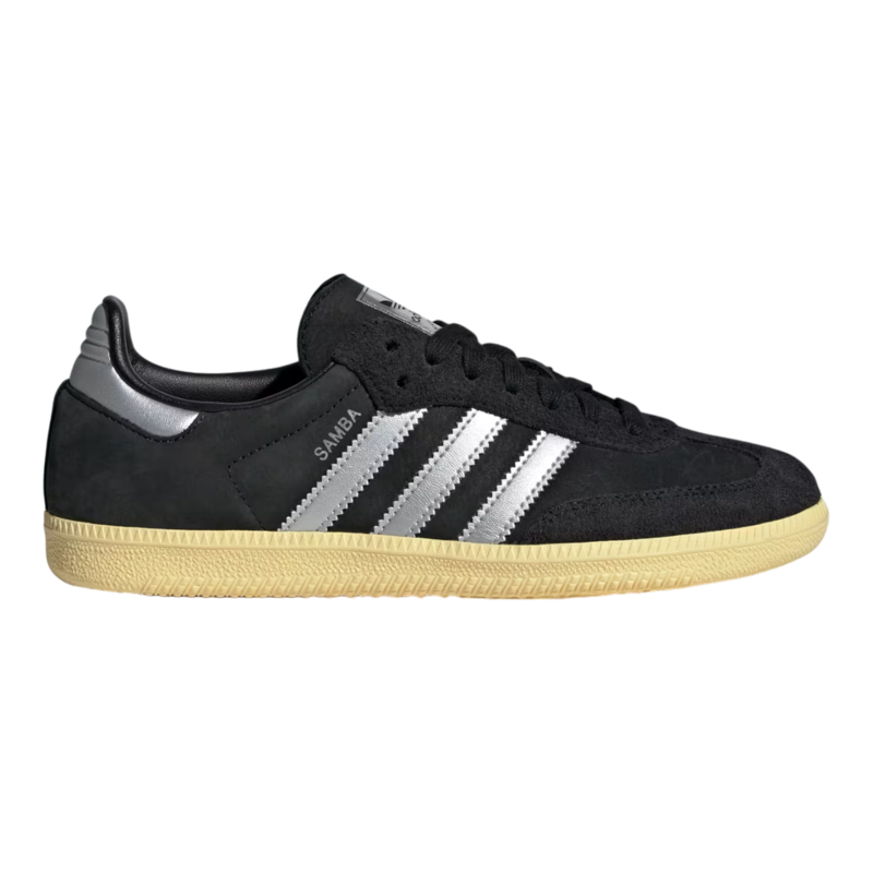adidas gazelle silver green womens adidas Originals Junior Samba XLG Trainer - Black main image 0