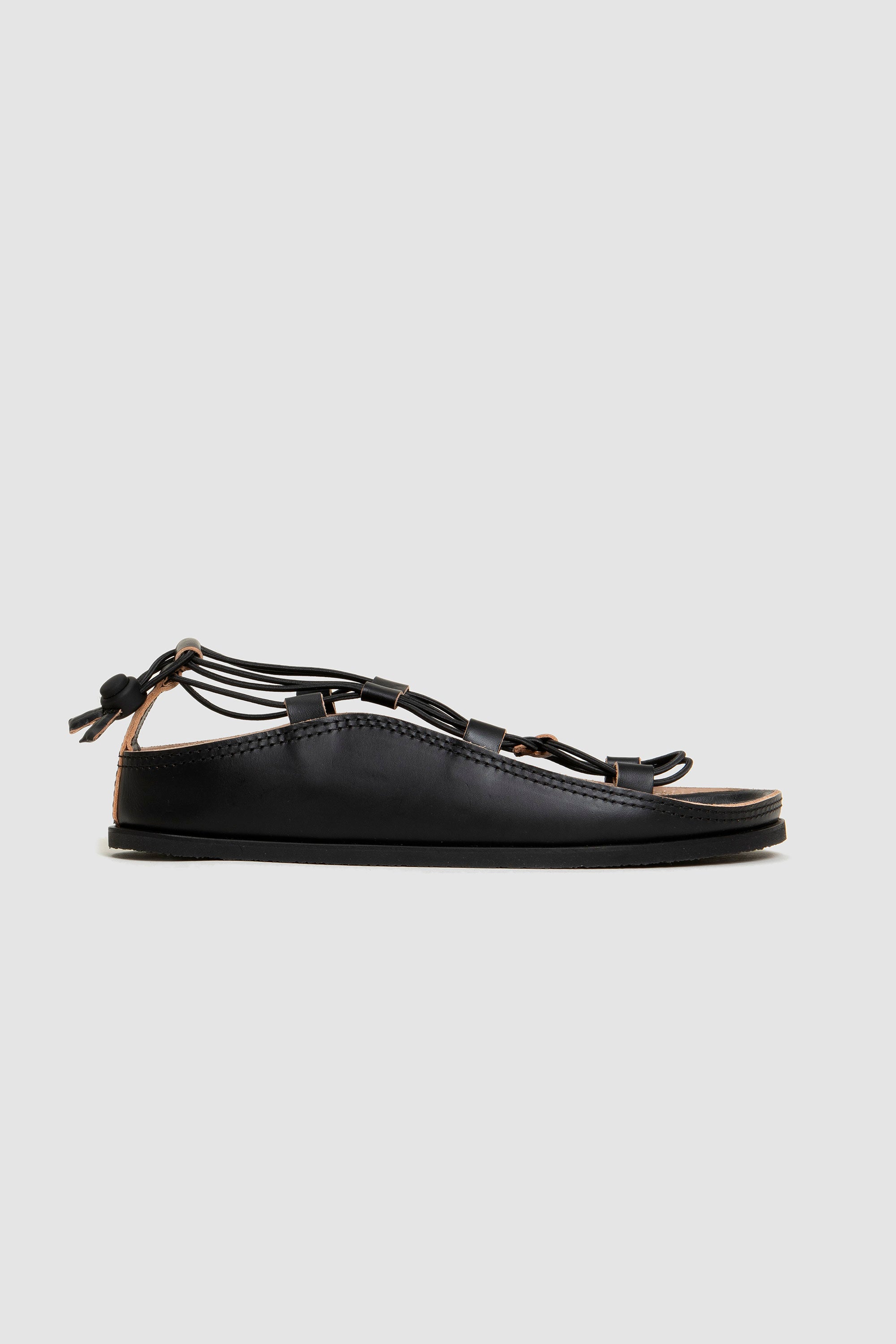 Lemaire Fussbett Spartan Sandals - Black | Garmentory