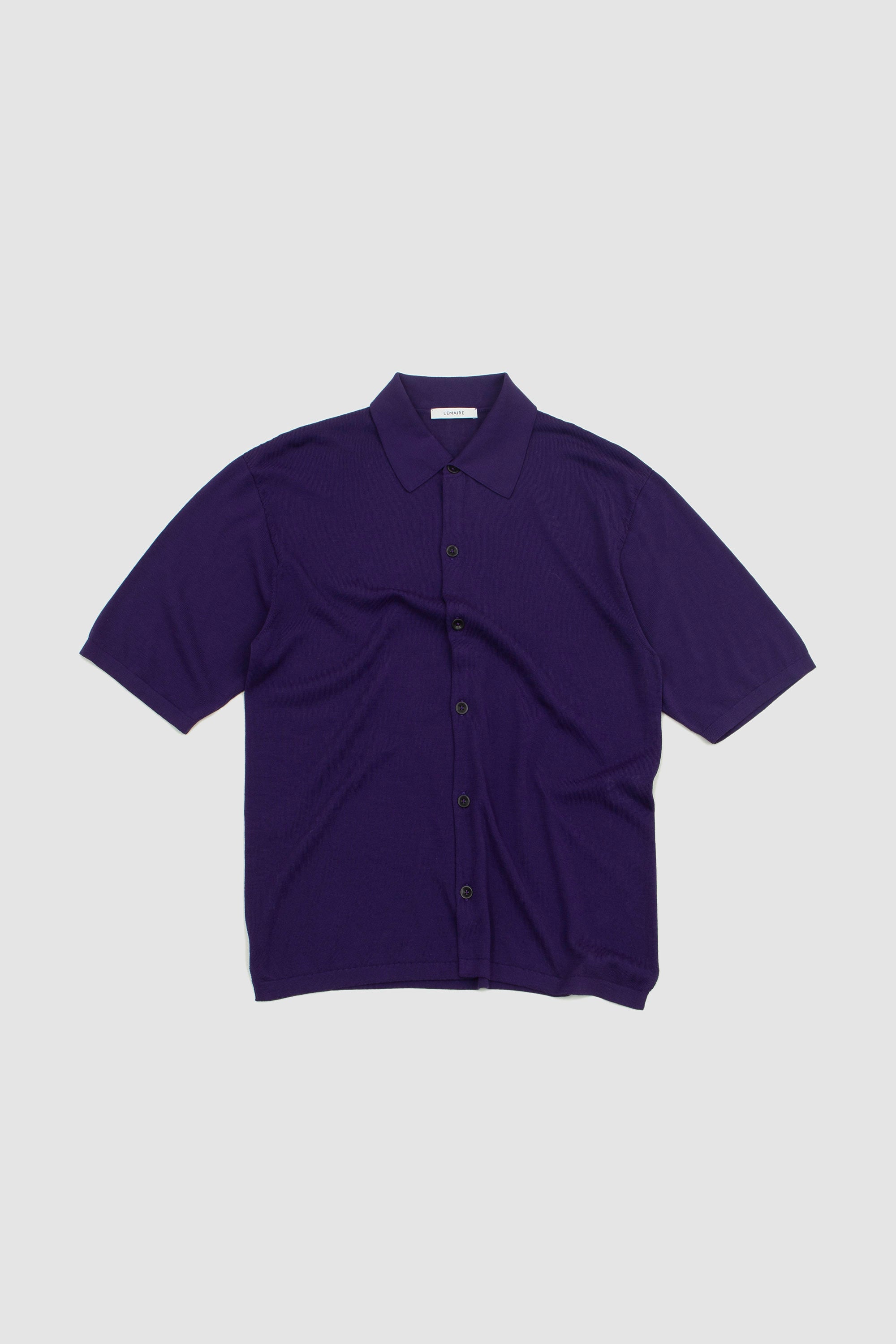 Lemaire Polo Shirt - Purple Iris | Garmentory