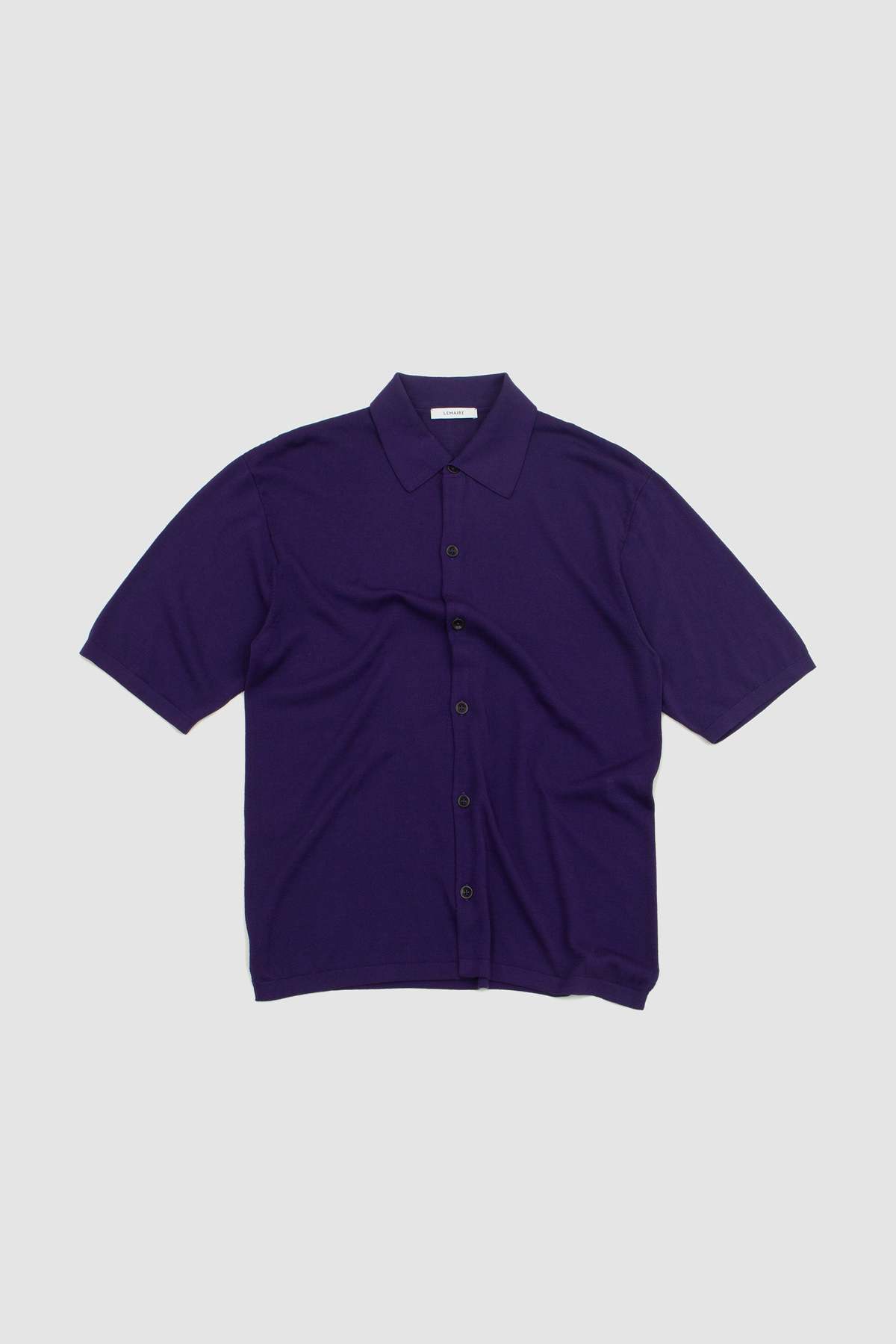 Lemaire Polo Shirt - Purple Iris | Garmentory
