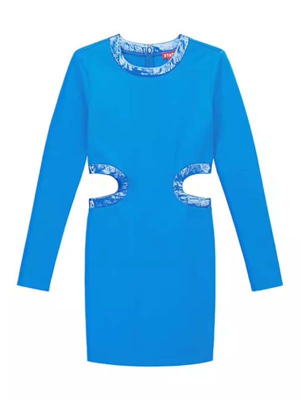 Staud Dolce Dress - Director Blue | Garmentory Staud Dolce Dress - Director Blue | Garmentory