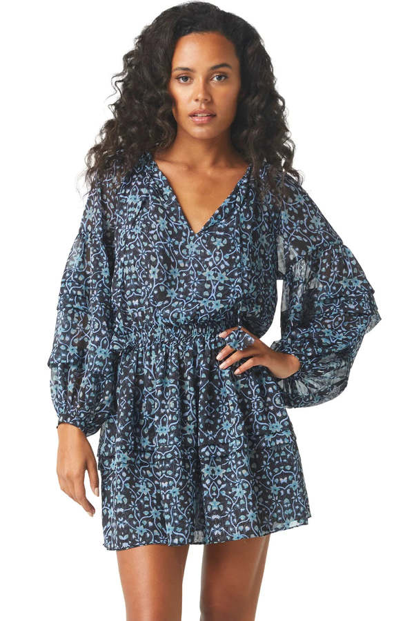 Misa Los Angeles Karlina Dress - Nightshade Flora | Garmentory