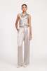 Staud Luisa Pants - Silver - Thumbnail 3