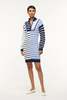 Staud Mini Hampton Dress - Adriatic Stripe - Thumbnail 2
