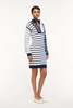 Staud Mini Hampton Dress - Adriatic Stripe - Thumbnail 4