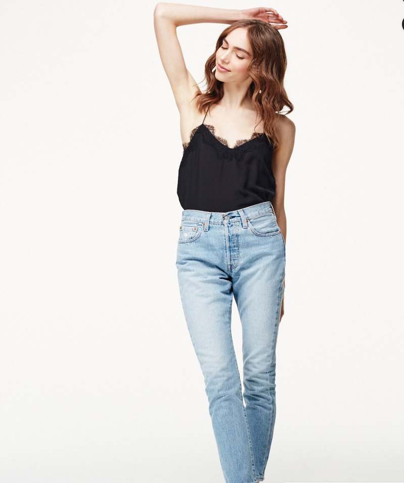 Cami Nyc Racer Back Cami - Black | Garmentory