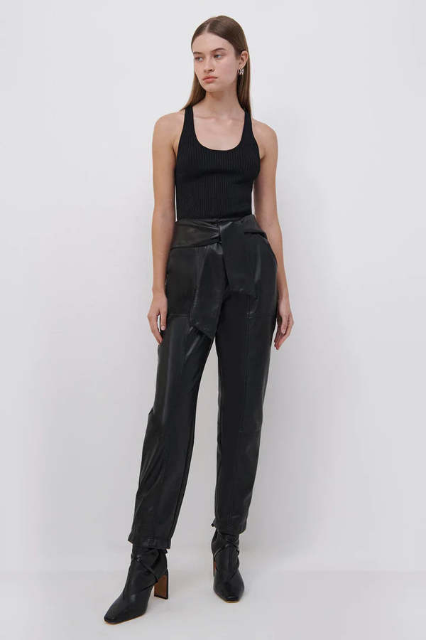 Jonathan Simkhai Tessa Vegan Leather Pants Garmentory