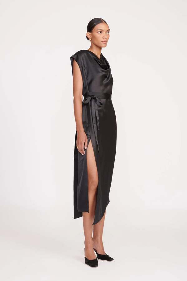 staud black tie dresses Black Stella Dress main image 0