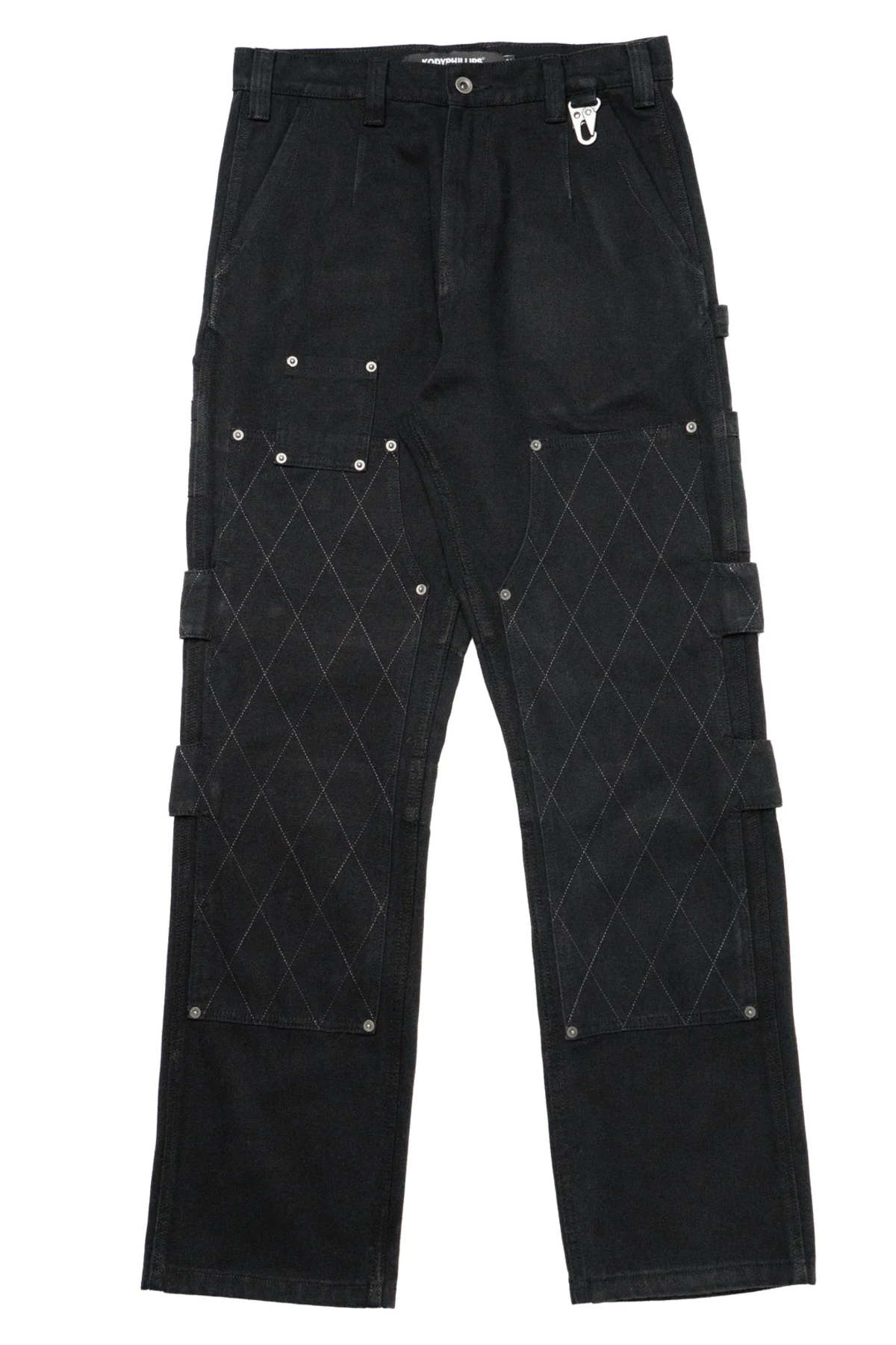 Kody Phillips Double Knee - Washed Black | Garmentory