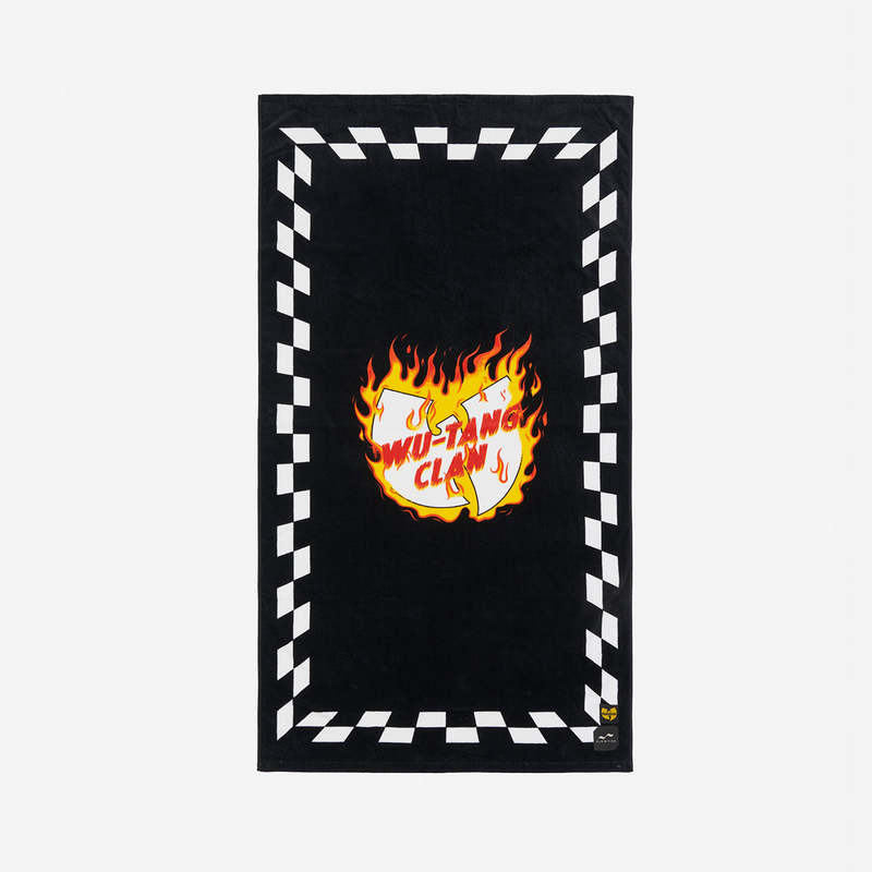 Slowtide Blocks On Fire Beach Towel - Prints Slowtide Blocks On Fire Beach Towel - Prints