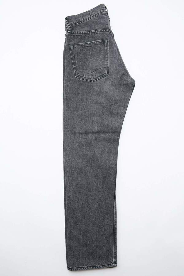Orslow 107 Ivy Fit Slim Jean - Black Denim Stone Orslow 107 Ivy Fit Slim Jean - Black Denim Stone