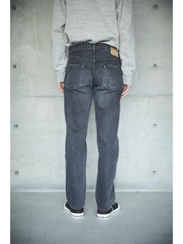 Orslow 107 Ivy Fit Slim Jean - Black Denim Stone Orslow 107 Ivy Fit Slim Jean - Black Denim Stone