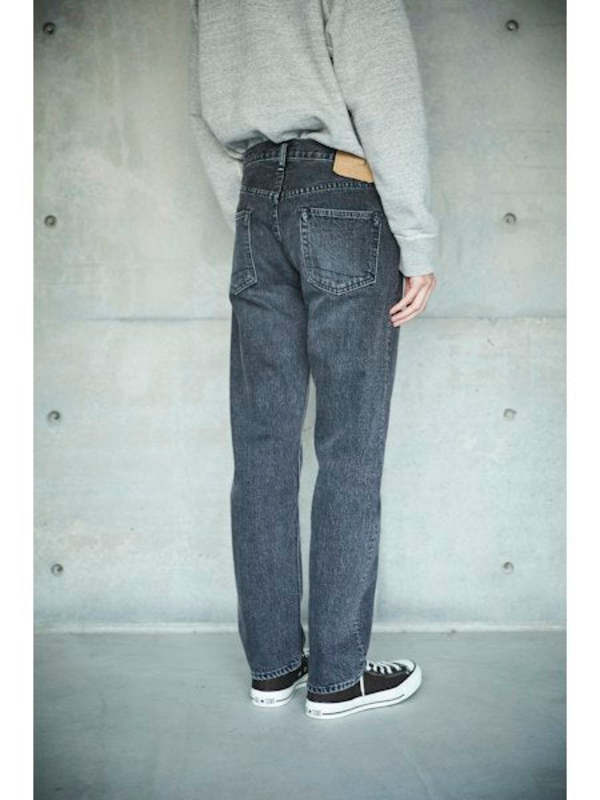 Orslow 107 Ivy Fit Slim Jean - Black Denim Stone Orslow 107 Ivy Fit Slim Jean - Black Denim Stone