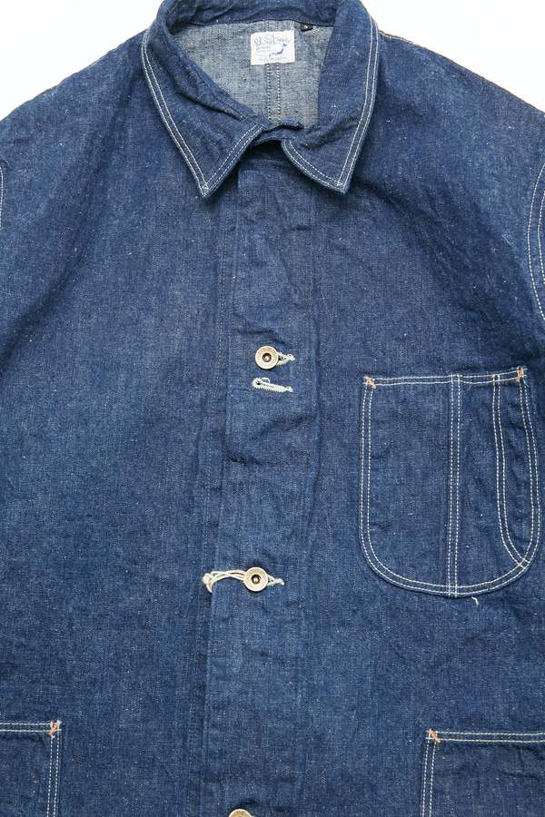 OrSlow 1940's Coverall Denim - One Wash Indigo | Garmentory