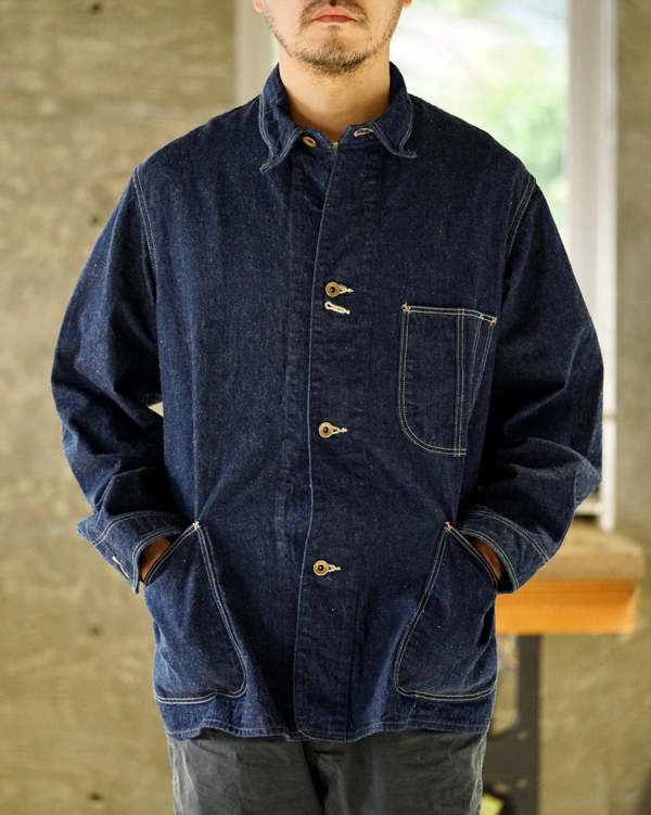 OrSlow 1940's Coverall Denim - One Wash Indigo | Garmentory