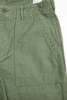 OrSlow Reverse Cotton Sateen Slim Fit Fatigue Pants - Green - Thumbnail 2