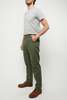 OrSlow Reverse Cotton Sateen Slim Fit Fatigue Pants - Green - Thumbnail 6