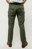 OrSlow Reverse Cotton Sateen Slim Fit Fatigue Pants - Green - Thumbnail 8