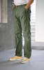 OrSlow Reverse Cotton Sateen Slim Fit Fatigue Pants - Green - Thumbnail 12