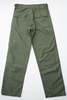 OrSlow US Army Regular Fit Fatigue Pants - Green Reverse Cotton Sateen - Thumbnail 6