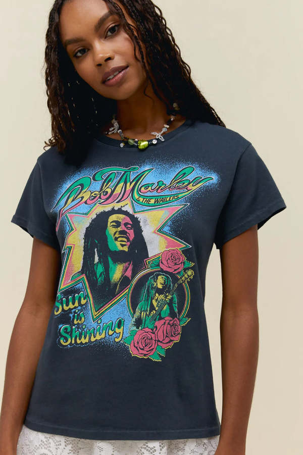 Daydreamer Bob Marley And The Wailers Sun I Shining Tour Tee - Vintage