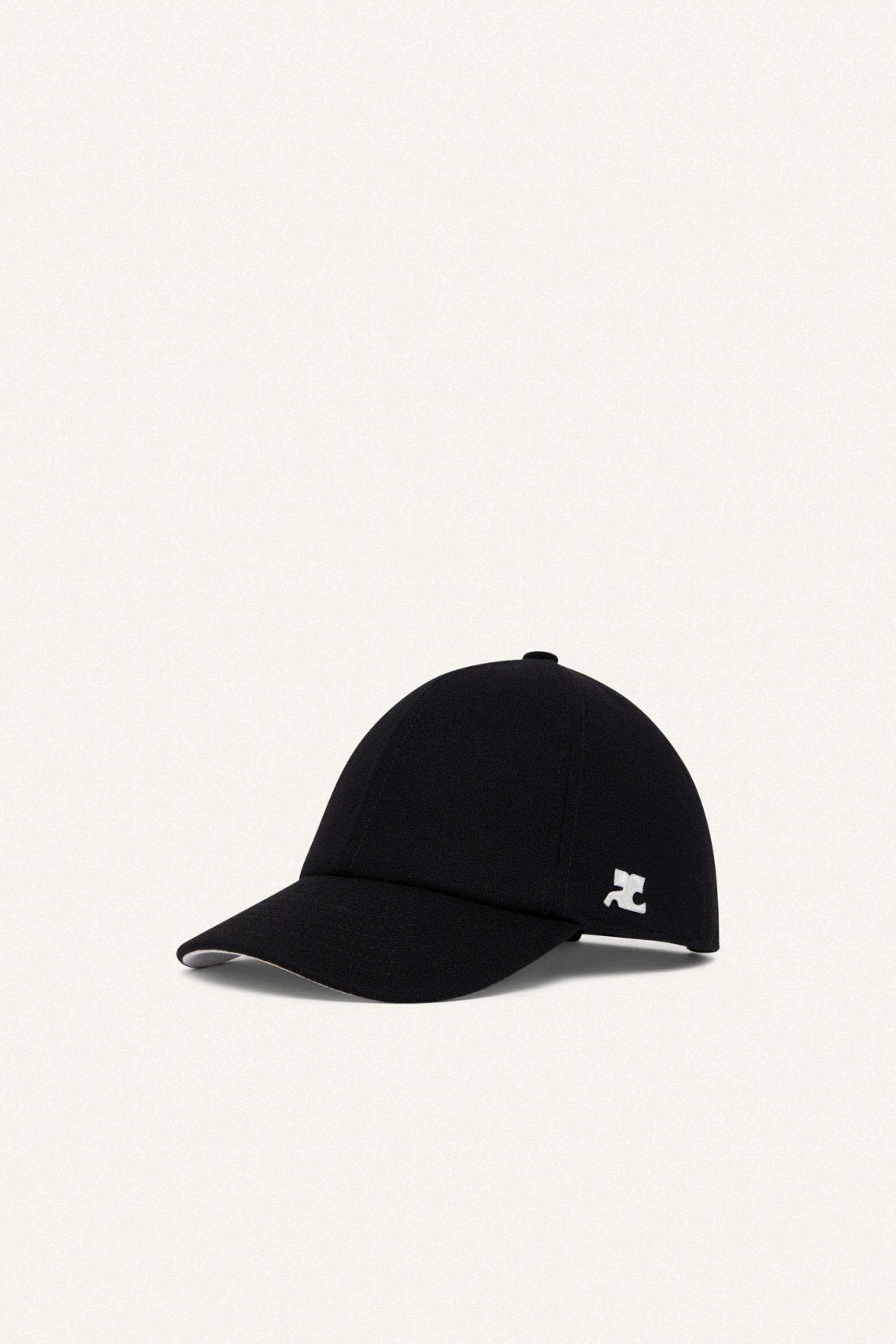 【Courrèges】 Cotton Signature Cap M Courrèges Signature Baseball Cap | Black | FARFETCH CA