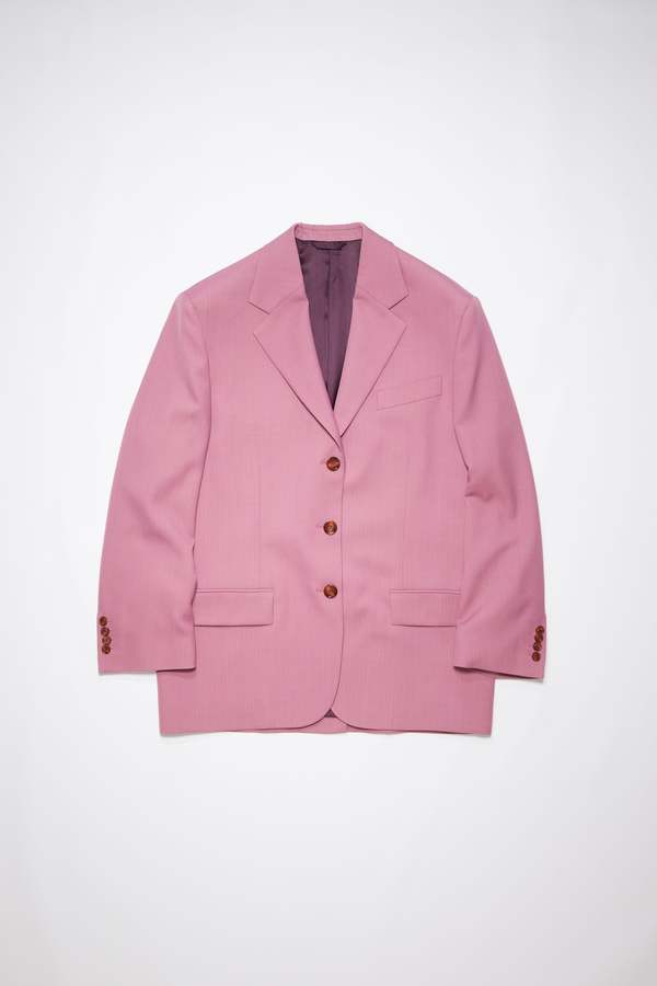 Acne Studios MA-1ジャケット ピンク Acne Studios - Denim Bomber Jacket in Pink Acne Studios