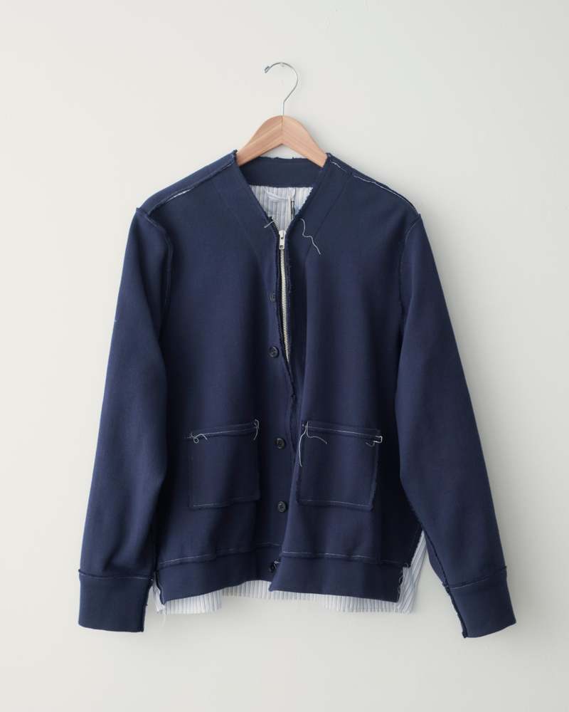 トップス camiel fortgens research cardigan S navy トップス camiel fortgens research cardigan S navy Camiel