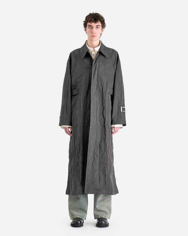 Acne Studios Long Coat - Dark Grey | Garmentory