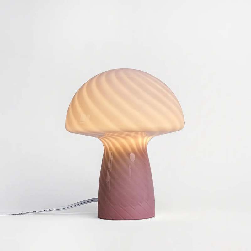 Petite White Mini Mushroom Light