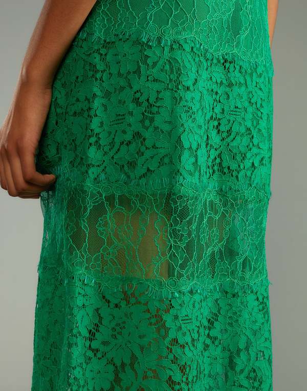 Cynthia Rowley Audrey Lace Dress - Green