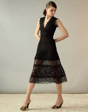 Audrey Floral Lace Pants