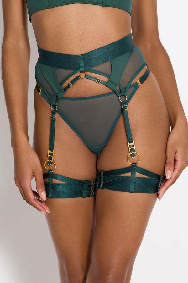 Bordelle Vero Garters - Eden | Garmentory