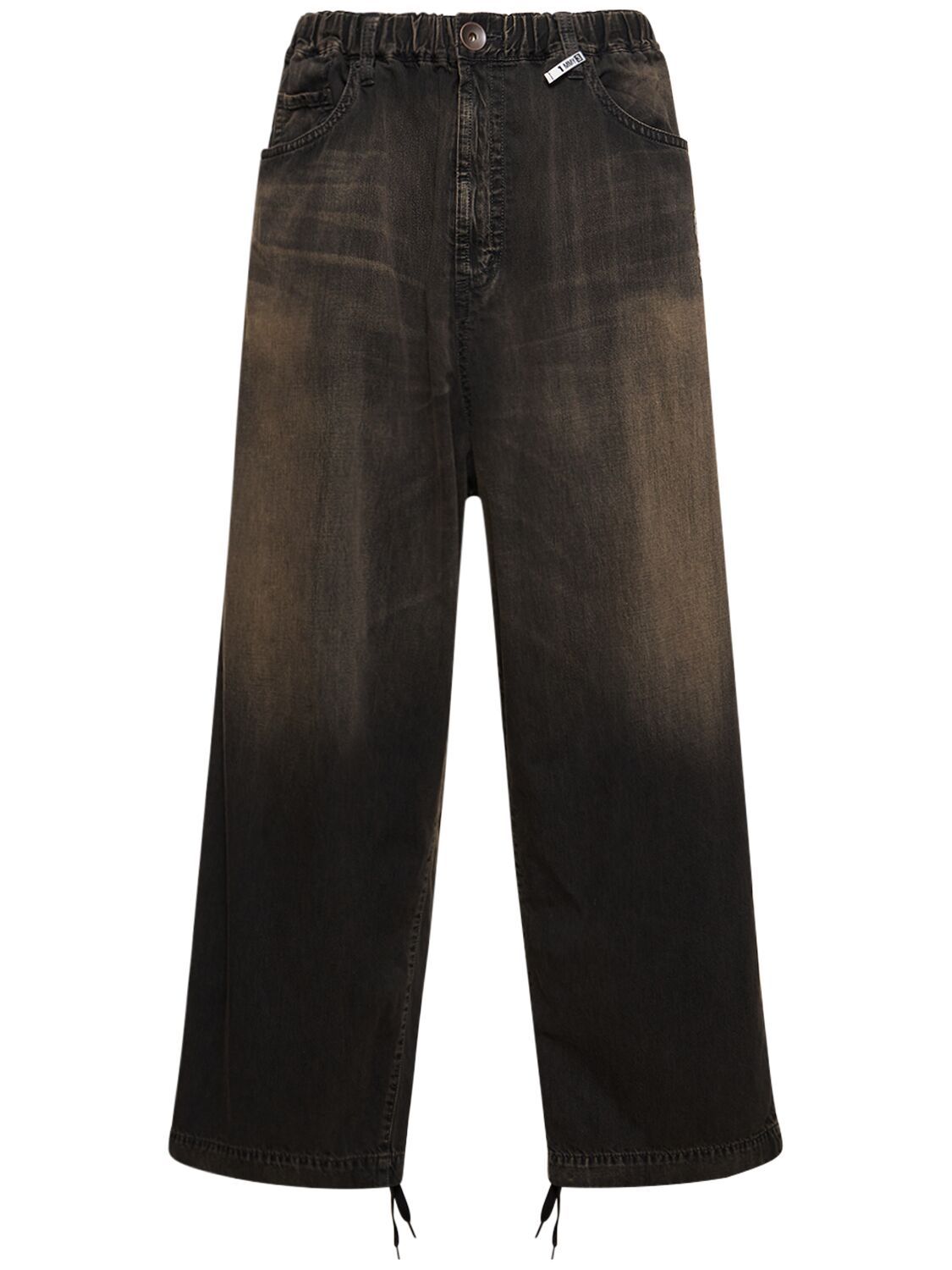 Light Denim Wide Pants | Garmentory