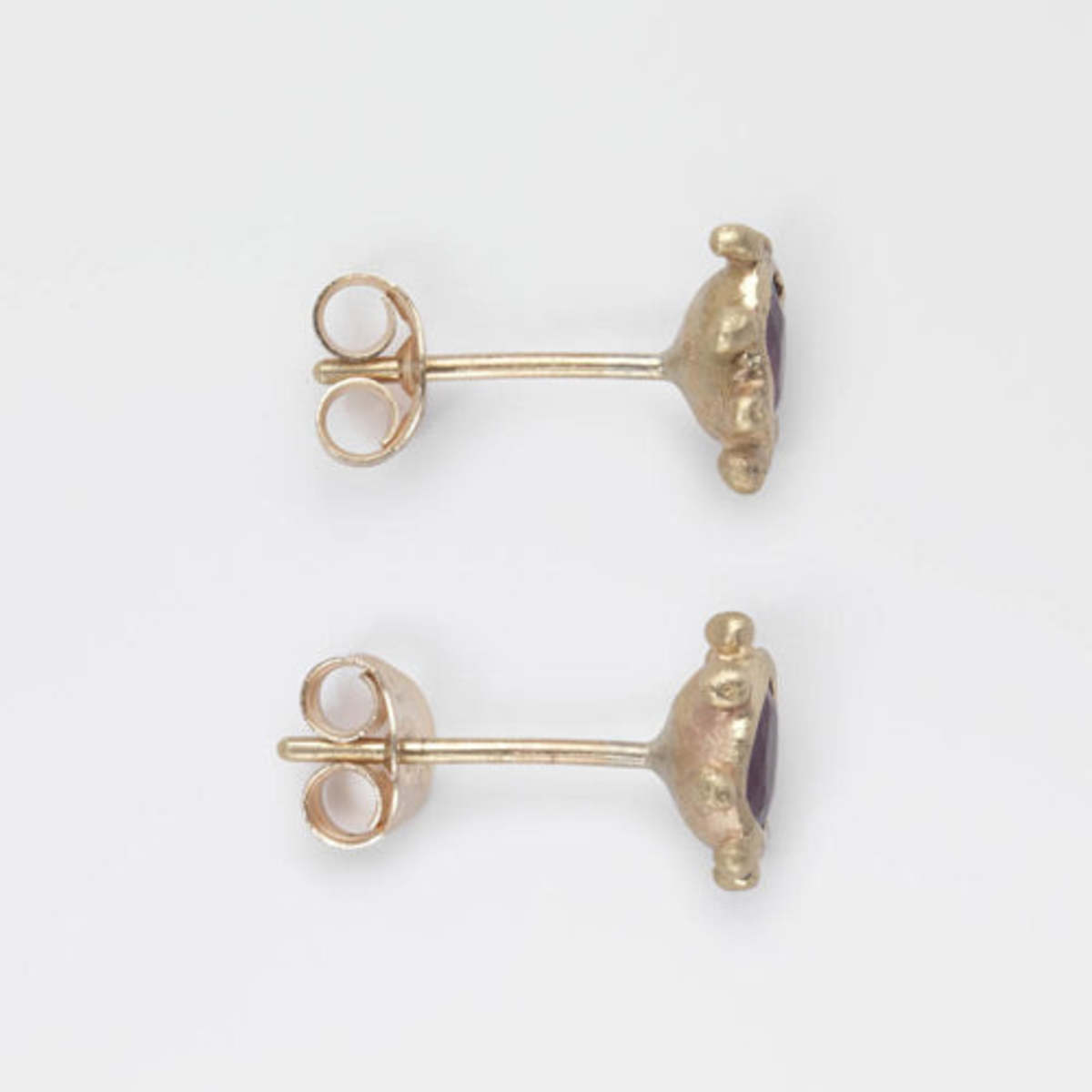 Ruth Tomlinson Ruby earrings - Gold - Image 3 of 3