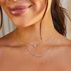 EF Collection 14KY Full Cut Diamond Heart Choker - Thumbnail 1