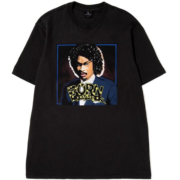 BORN X RAISED ROGER T-SHIRT - VINTAGE BLACK | Garmentory