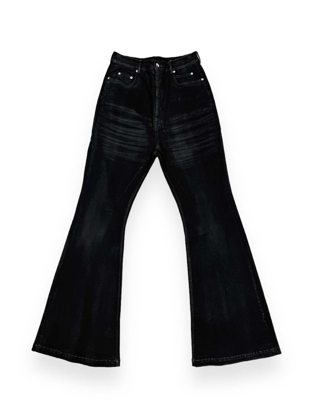 Rick Owens BOLAN BOOTCUT Jeans - Black | Garmentory