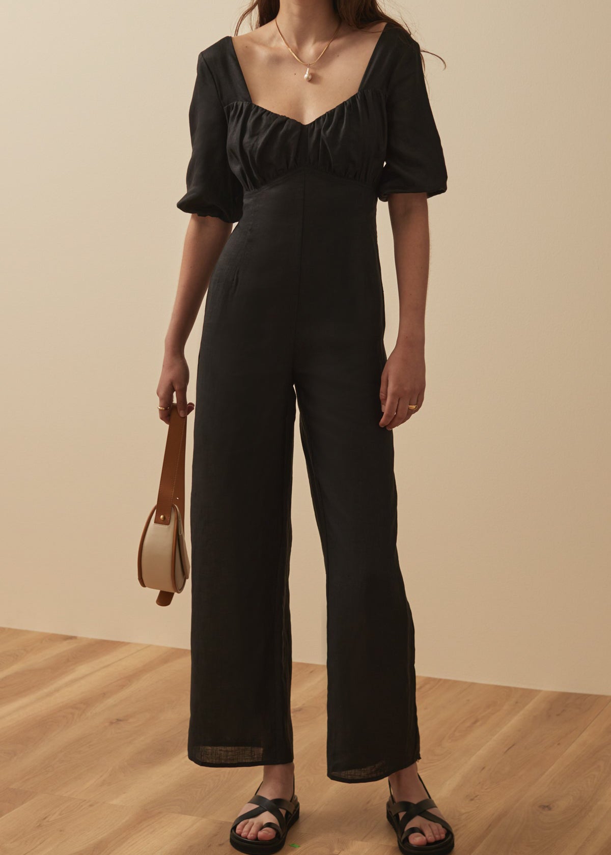 Lavande Élégante – Arvénoir Linen Jumpsuit