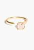 Odette New York Klint Sphere Ring - Rose Quartz/Recycled Brass - Thumbnail 1
