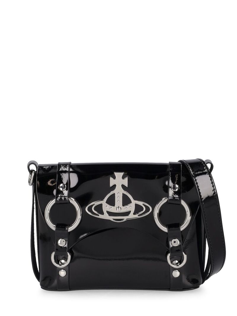 Vivienne Westwood crocodile pattern heart shaped shoulder