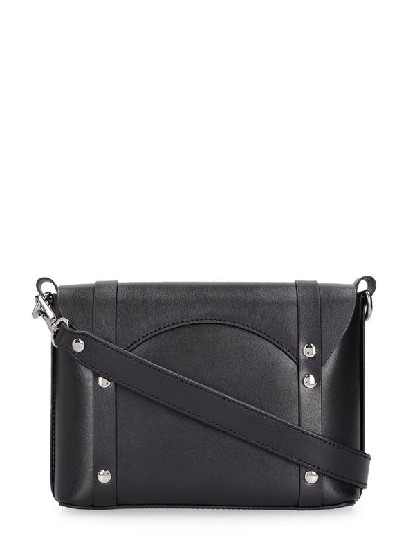 B*k様 vivienne westwood ブラックハイウエストスリムフィット Vivienne Westwood Kim Smooth Leather Crossbody Bag - Black
