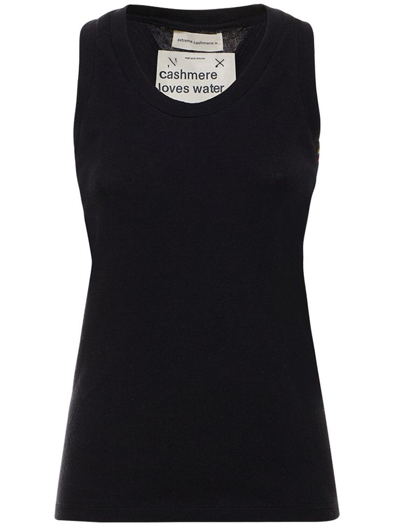 Extreme Cashmere Tank Top - Navy | Garmentory