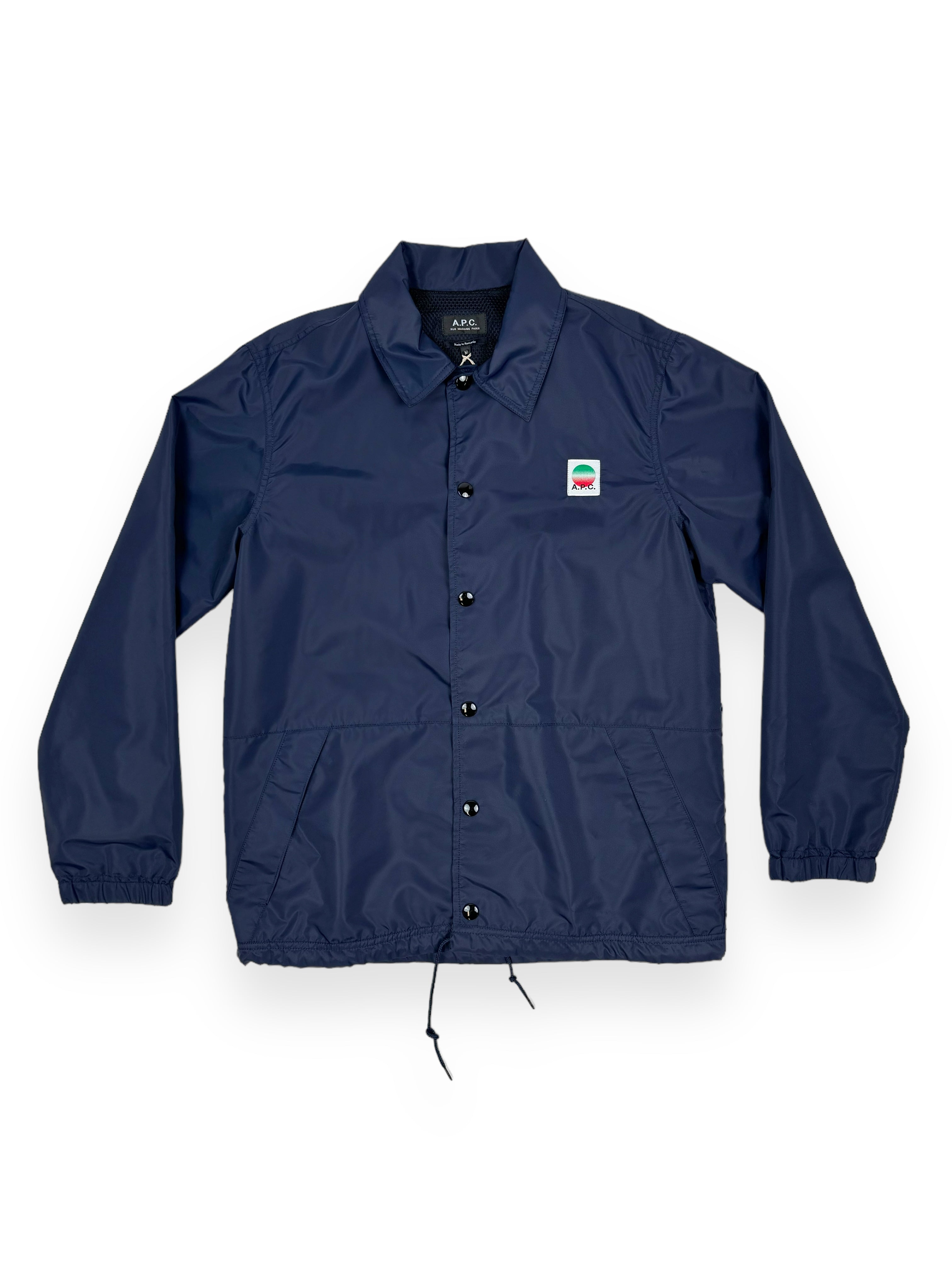 A.P.C. Coach Jacket - Navy | Garmentory