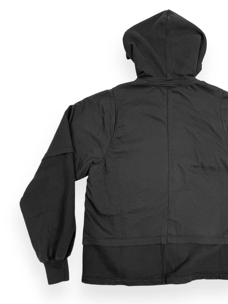 トップス rick owens HUSTLER HOODIE Hustler Hoodie in Black – SVRN