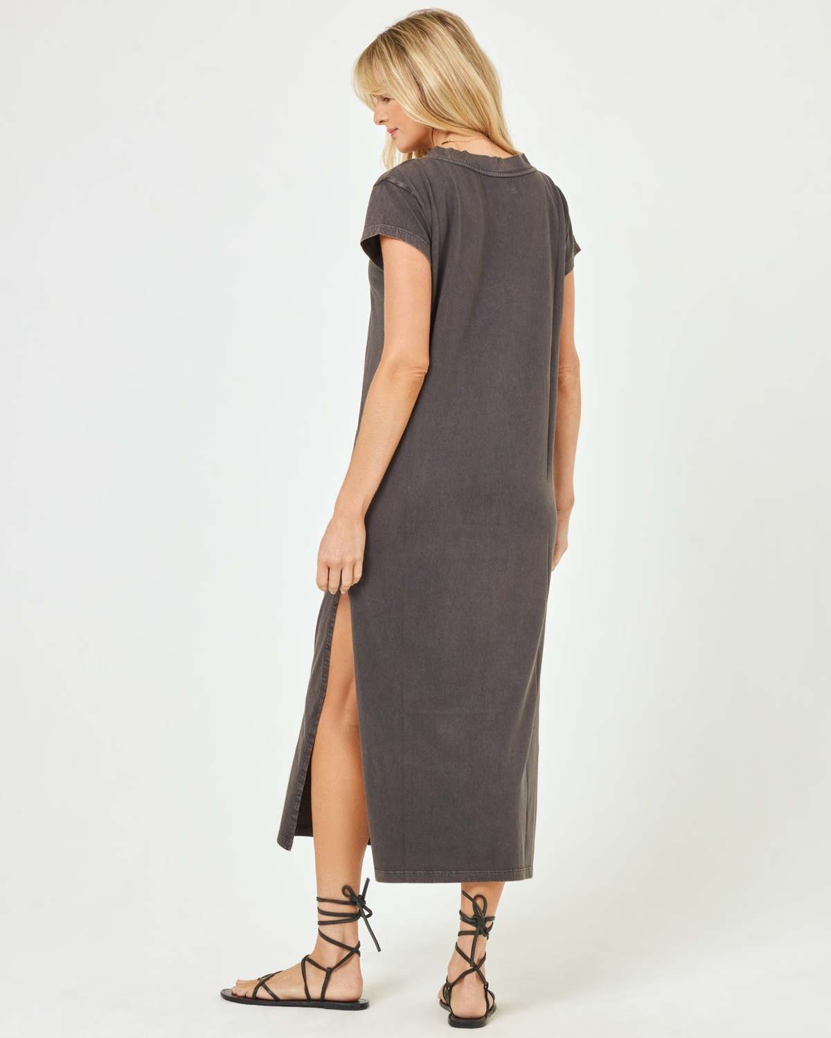 slim fit dress slacks Khaite Women's Coast Dress - Gray main image 1