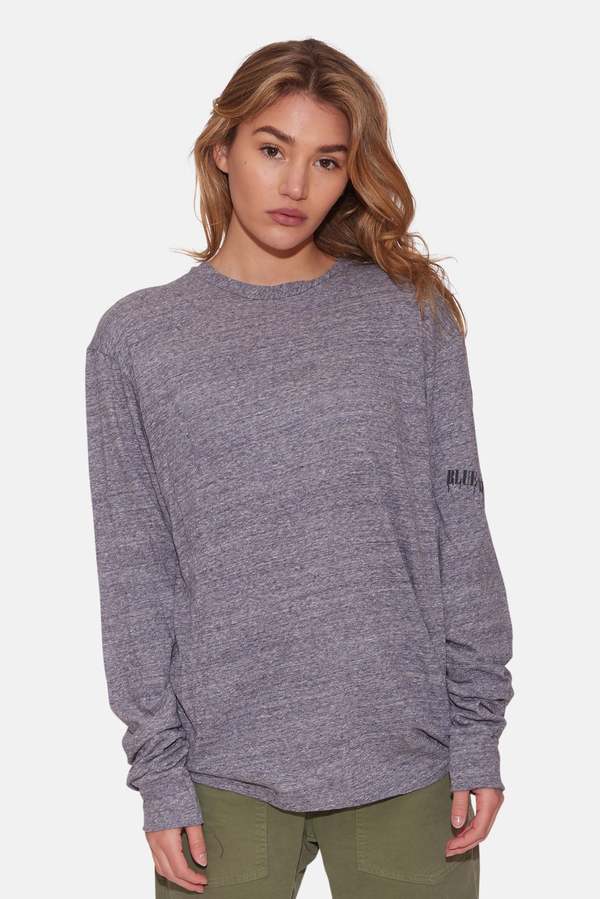 Blue&Cream 58 Crewneck - Westport Back Print/Navy Melange