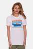 Blue&Cream Westport Racing Boat Short Sleeve Tee - White - Thumbnail 1