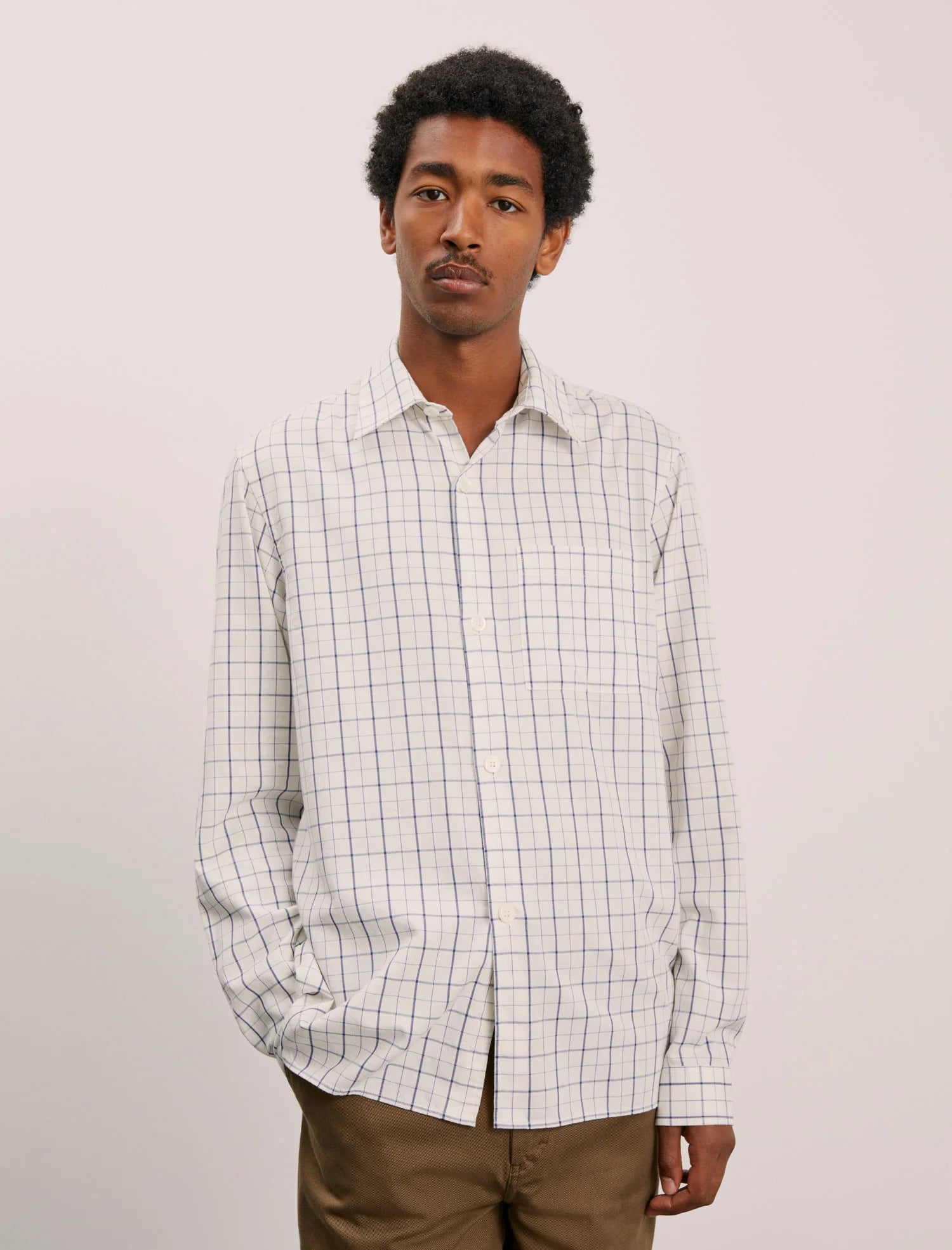 トップス anuke Check Over Shirts Amazon.com: ANUFER Mens Plus Size Long Sleeve Checked
