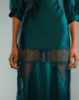 Cynthia Rowley Lure Lace Dress - Teal - Thumbnail 4